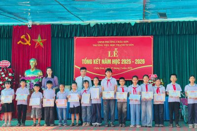 LỄ TỔNG KẾT NĂM HỌC 2025 – 2026 TRƯỜNG TIỂU HỌC THANH TUYỀN